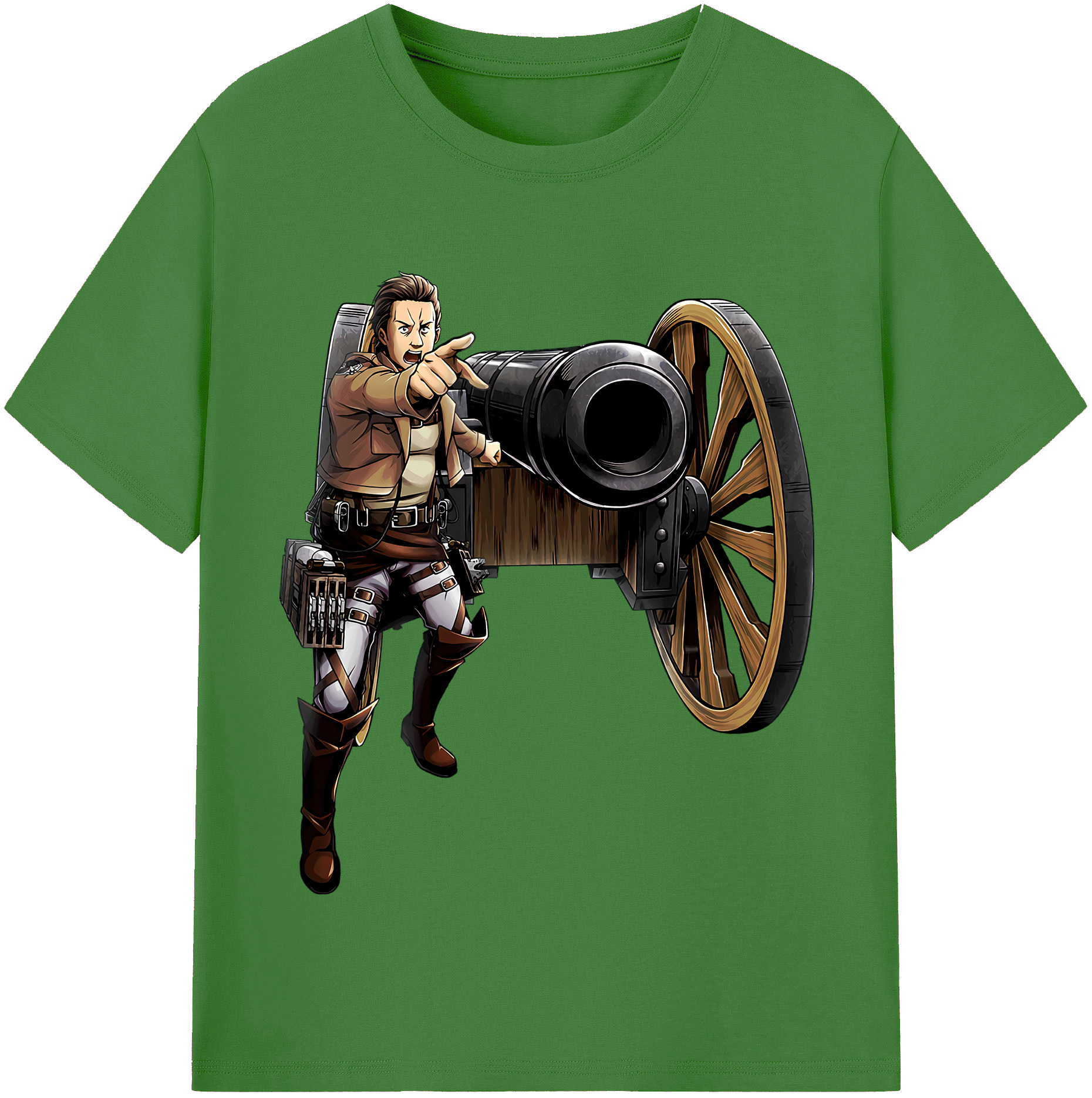 （画像用） 進撃の巨人 Attack on Titan レディースカジュアルプリントTシャツ（綿100％）